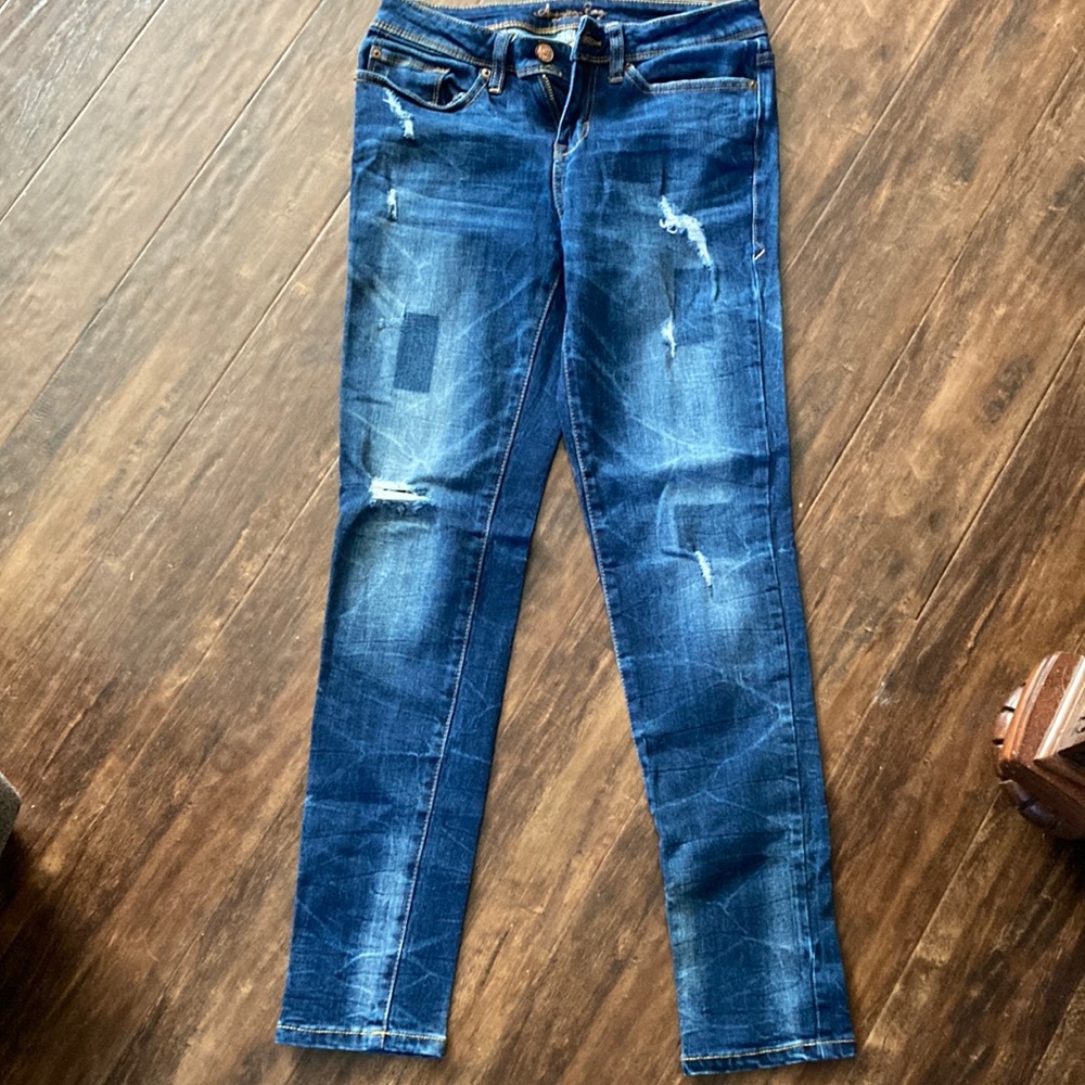 American Rag distressed jeans size 5